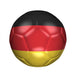 3D Soccer Balls Wall Decal