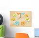 Flip-flops Beach Wall Decal