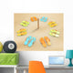 Flip-flops Beach Wall Decal