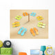 Flip-flops Beach Wall Decal