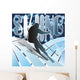 Skiing Wall Mural