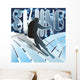 Skiing Wall Mural