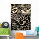 Graffiti Rock Wall Decal