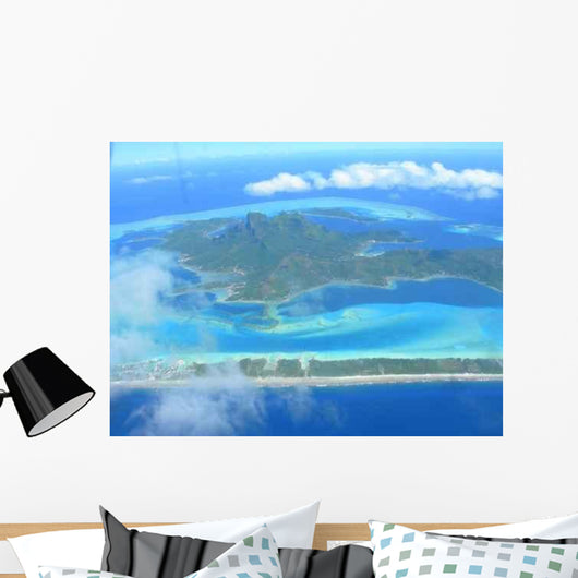 Bora Bora Polynesia Vista Wall Decal