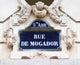 Rue Mogador Wall Decal