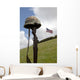 Fallen Soldier Battle Cross Wall Decal