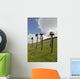 Fallen Soldier Battle Crosses Wall Decal