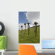 Fallen Soldier Battle Crosses Wall Decal