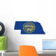 Nebraska Map 3D Shape Wall Decal