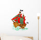 Pirate Ship Wall Decal