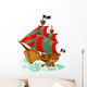 Pirate Ship Wall Decal