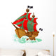 Pirate Ship Wall Decal