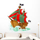 Pirate Ship Wall Decal