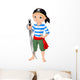 Pirate Boy Wall Decal