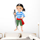 Pirate Boy Wall Decal
