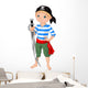 Pirate Boy Wall Decal