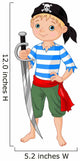 Pirate Boy Wall Decal