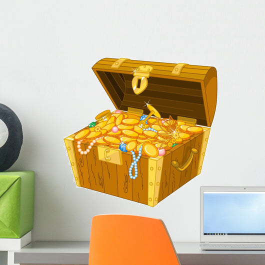 Treasure Chest Wall Decal