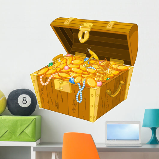 Treasure Chest Wall Decal