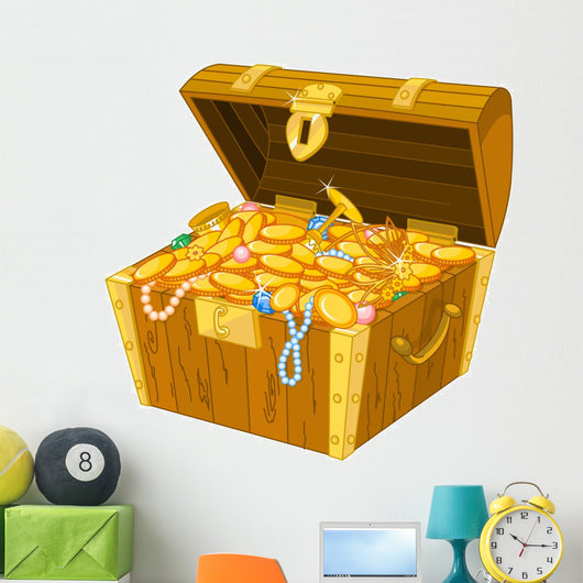 Treasure Chest Wall Decal