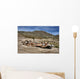 Car Crashed Desert Wall Decal