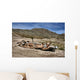 Car Crashed Desert Wall Decal