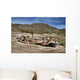 Car Crashed Desert Wall Decal