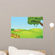 Empty Field Wall Decal