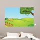Empty Field Wall Decal
