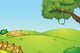 Empty Field Wall Decal