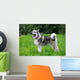 Young Alaskan Malamute Walk Wall Decal