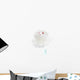 White Peony Wall Decal