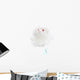 White Peony Wall Decal