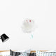 White Peony Wall Decal