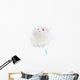 White Peony Wall Decal