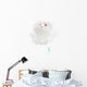 White Peony Wall Decal