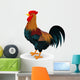 Rooster Cartoon Wall Decal