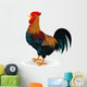 Rooster Cartoon Wall Decal