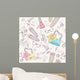 Cute Fashion Seamless Pattern Wall Decal