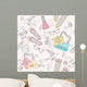 Cute Fashion Seamless Pattern Wall Decal