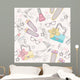 Cute Fashion Seamless Pattern Wall Decal
