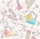 Cute Fashion Seamless Pattern Wall Decal