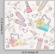 Cute Fashion Seamless Pattern Wall Decal