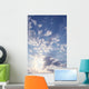 Clouds with Sun Rays Wall Decal