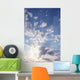Clouds with Sun Rays Wall Decal