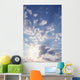 Clouds with Sun Rays Wall Decal