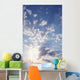 Clouds with Sun Rays Wall Decal