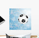 Soccer Ball Net Wall Decal