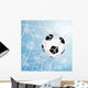 Soccer Ball Net Wall Decal