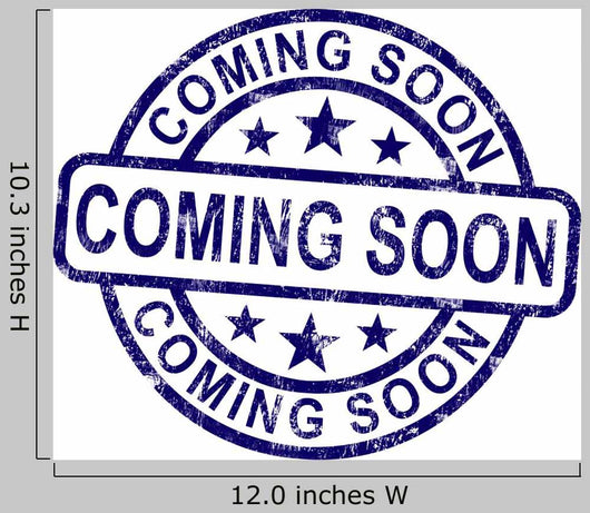 Coming Soon Stamp Wall Decal